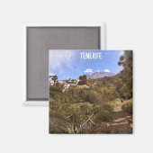 Tenerife Teide Mountain Kanarische Inseln Spanien Magnet (Vorderseite/Rückseite)