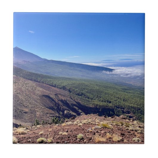 Tenerife view fliese (Vorderseite)