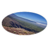 Tenerife view schneidebrett (Ecke)