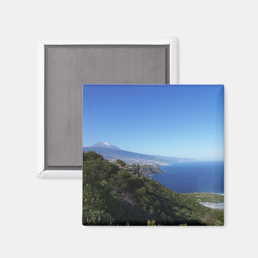 Teneriffa 02 magnet (Vorderseite/Rückseite)