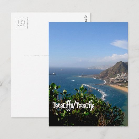 Teneriffa 11 postkarte (Vorne/Hinten)