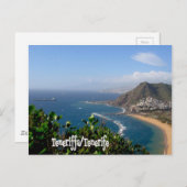 Teneriffa 11 postkarte (Vorne/Hinten)