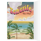 Teneriffa Beach Holiday Poster (Innen (Links))