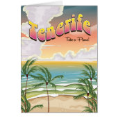Teneriffa Beach Holiday Poster (Vorne)