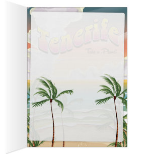 Teneriffa Beach Holiday Poster