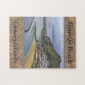 Teneriffa Beach Kanarische Inseln Foto Puzzle (Horizontal)