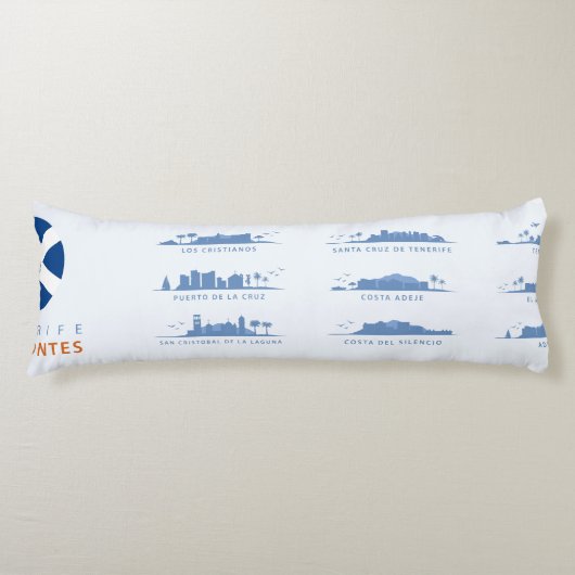 Teneriffa horizontal seitenschläferkissen (Vorderseite)