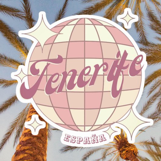 Teneriffa Islas Canarias - Spanien - Reisedekor Aufkleber