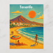 Teneriffa Kanarische Insel Playa de las Americas Postkarte (Vorderseite)