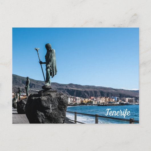 Teneriffa Kanarische Insel Postkarte (Vorderseite)