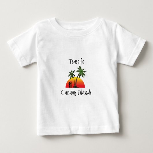 Teneriffa - Kanarische Inseln Baby T-shirt (Vorderseite)