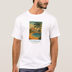 Teneriffa Kanarische Inseln Berg Teide Spanische I T-Shirt