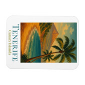 Teneriffa Kanarische Inseln Mount Teide Spanische  Magnet (Horizontal)