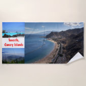 Teneriffa, Kanarische Inseln Strandtuch (Vorderseite)