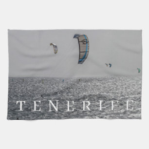 Teneriffa Kitesurfer Teetuch Geschirrtuch