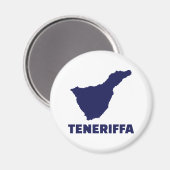 Teneriffa Magnet (Vorderseite/Rückseite)