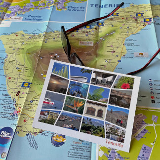 Teneriffa-Multi-Image Postkarte