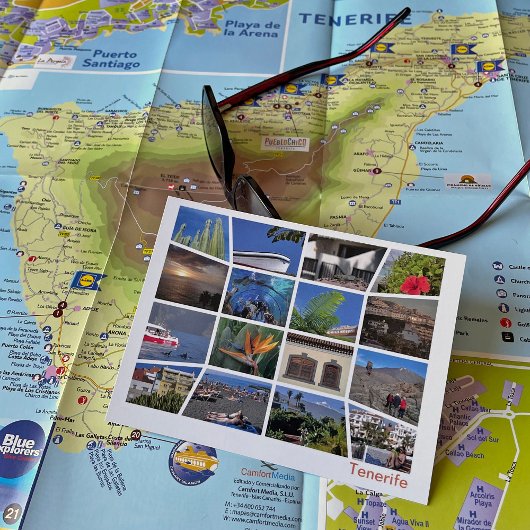 Teneriffa-Multi-Image Postkarte