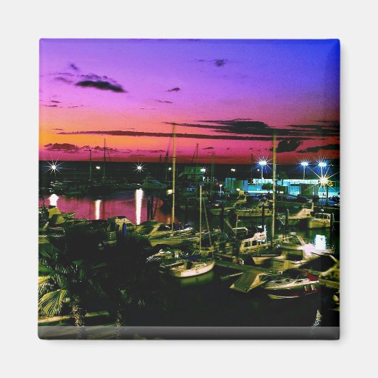 Teneriffa, Playa de las Americas, Puerto Colon Magnet (Vorne)