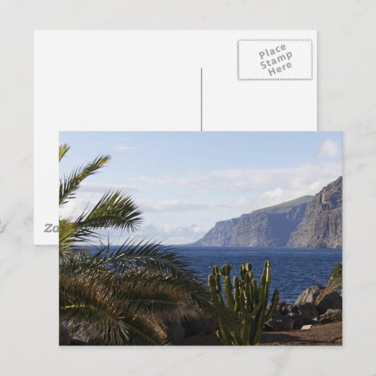 Teneriffa Postkarte (Vorne/Hinten)