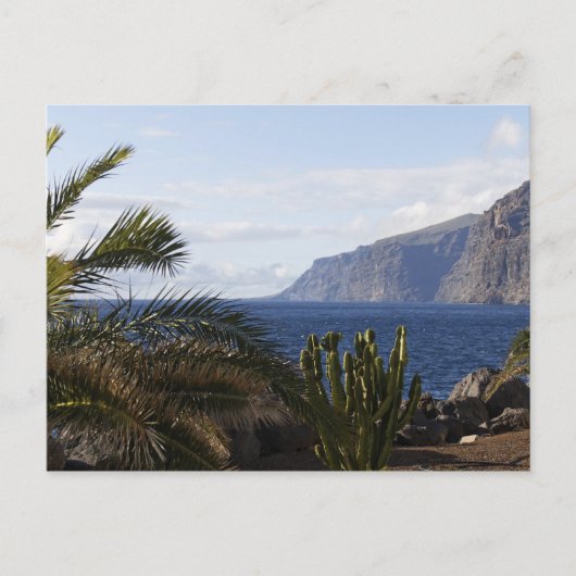 Teneriffa Postkarte (Vorderseite)