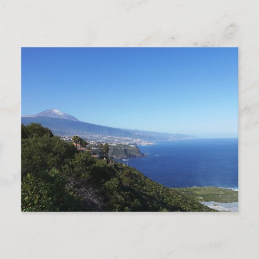 Teneriffa Postkarte (Vorderseite)