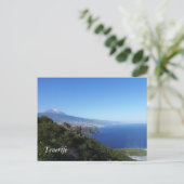 Teneriffa Postkarte (Stehend Vorderseite)