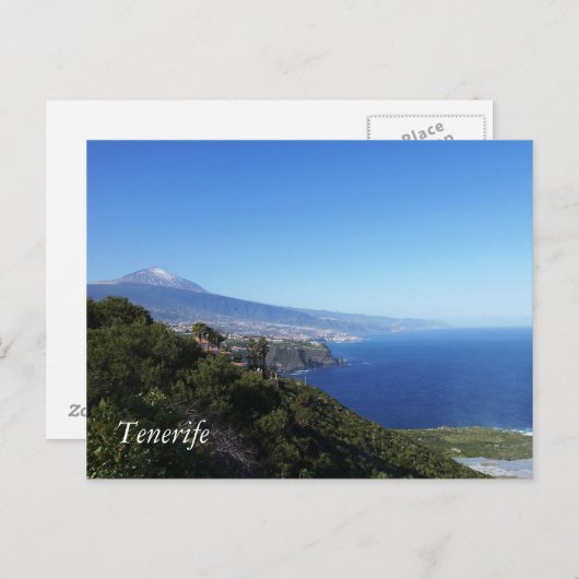 Teneriffa Postkarte (Vorne/Hinten)