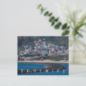 Teneriffa San Andrés Aussicht Postkarte (Stehend Vorderseite)