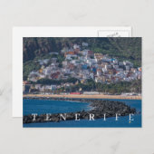Teneriffa San Andrés Aussicht Postkarte (Vorne/Hinten)