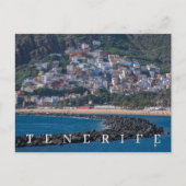 Teneriffa San Andrés Aussicht Postkarte (Vorderseite)