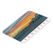 Teneriffa Sonnenuntergang Kühlschrankmagnet Magnet (Linke Seite)