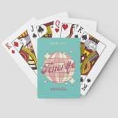 Teneriffa Spanien - Familienstrand Spielkarten (Rückseite)