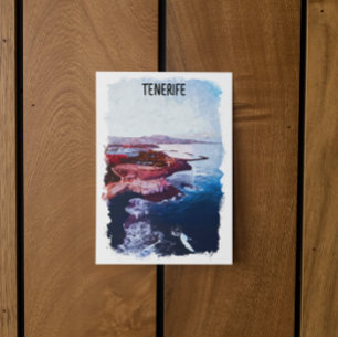 Teneriffa Spanien Küste Kanarische Inseln Reise So Postkarte