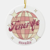 Teneriffa Spanien Reisedekoration Souvenir Keramik Ornament (Vorne)