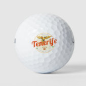 Teneriffa und Parrot Kanarische Inseln Spanien Vin Golfball (Vorderseite)