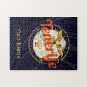 Teneriffa und Parrot Kanarische Inseln Spanien Vin Puzzle (Horizontal)