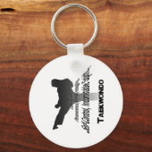 Tenets of Tae Kwon Do Keychain Schlüsselanhänger (Vorderseite)