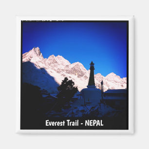 Tengboche, Everest Trail Ansichten, Sagarmatha - N Magnet