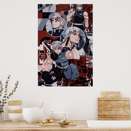 Tengen Uzui Poster (Küche)