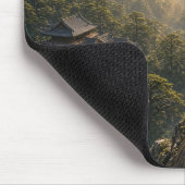 Tengu Crow-Kloster Dark Realism Mousepad (Ecke)