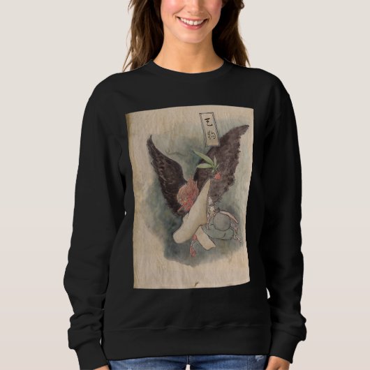 Tengu Japanisch Yo Kai Series Sweatshirt (Vorderseite)
