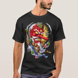 Tengu japanischer Dämon T-Shirt