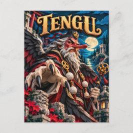 Tengu, Paper Cut Monster Postkarte