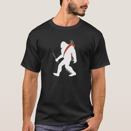 TENKARA ANGLER Sasquatch T-Shirt (Vorderseite)
