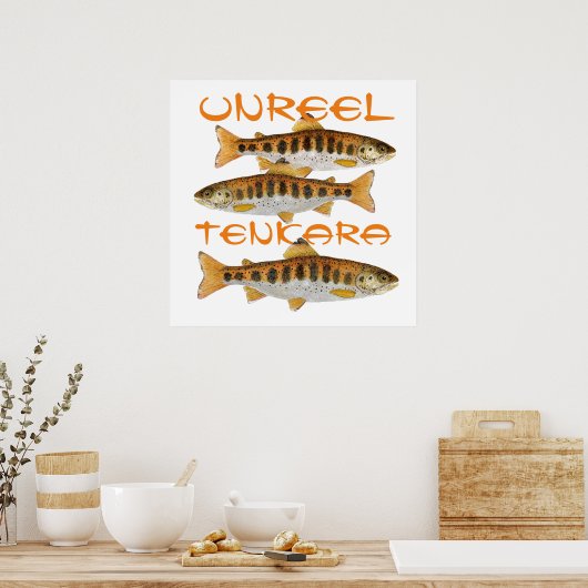 Tenkara Art Poster (Küche)