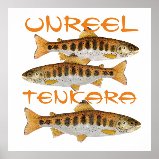 Tenkara Art Poster (Vorne)