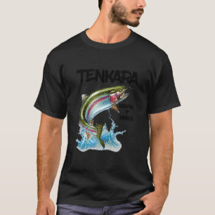 Tenkara Behielt es einfach Fliegenfischer Fisch Fi T-Shirt