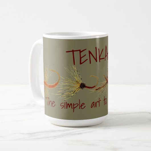 Tenkara Tasse (Vorderseite Links)