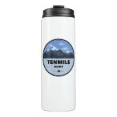 Tenmile Range Colorado Camping Thermosbecher (Vorderseite)